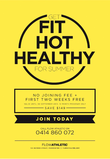 FLOW FIT HOT HEALTHY
